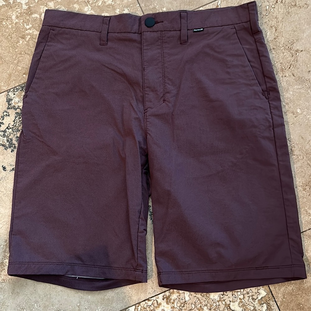 HURLEY Men’s Walk Shorts 32 maroon